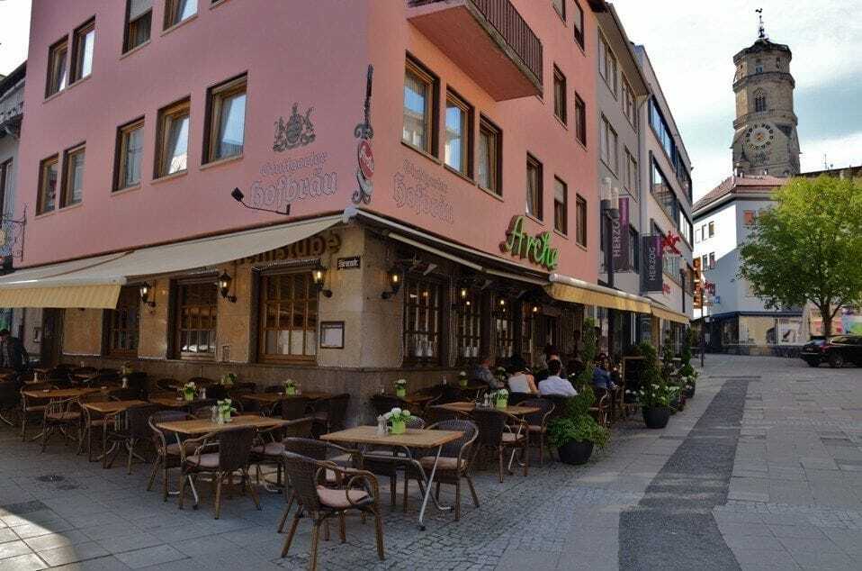 Hotel Restaurant Arche Estugarda Exterior foto